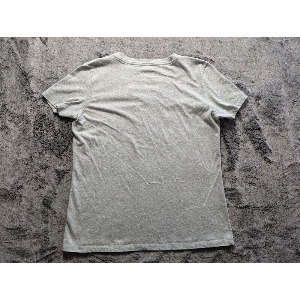 Utah Jazz Nike Tee Short Sleeve V Neck Women's Size Medium Gray - Picture 7 of 9